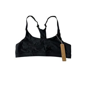 New Skims Fits Everybody Racerback Bralette‎ XS Onyx Intimates